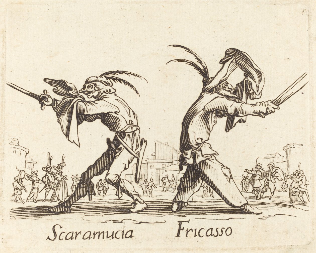 Scaramucia en Fricasso door Unbekannt