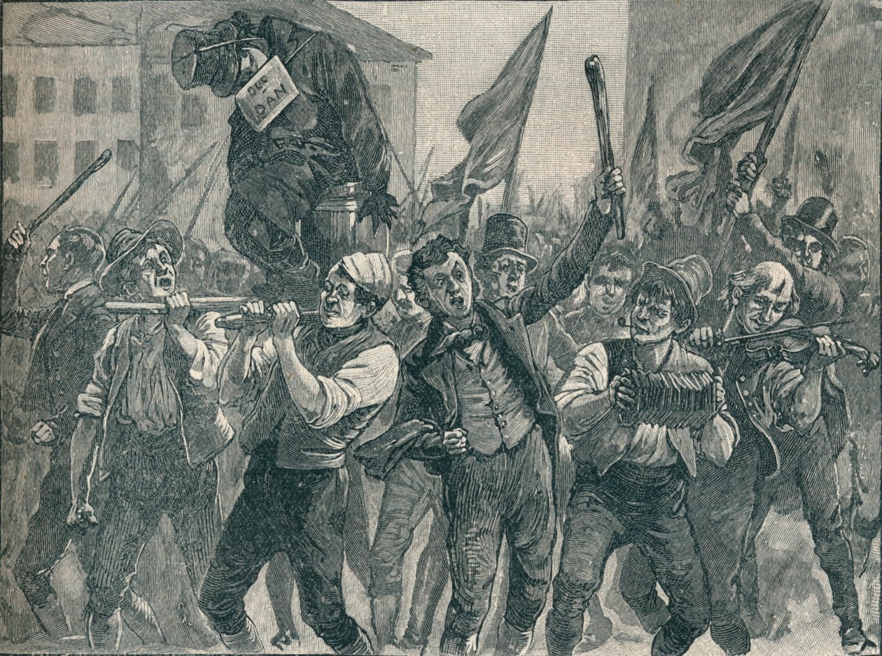 Scène in de rellen van Belfast, 19e eeuw 1906 door Unbekannt