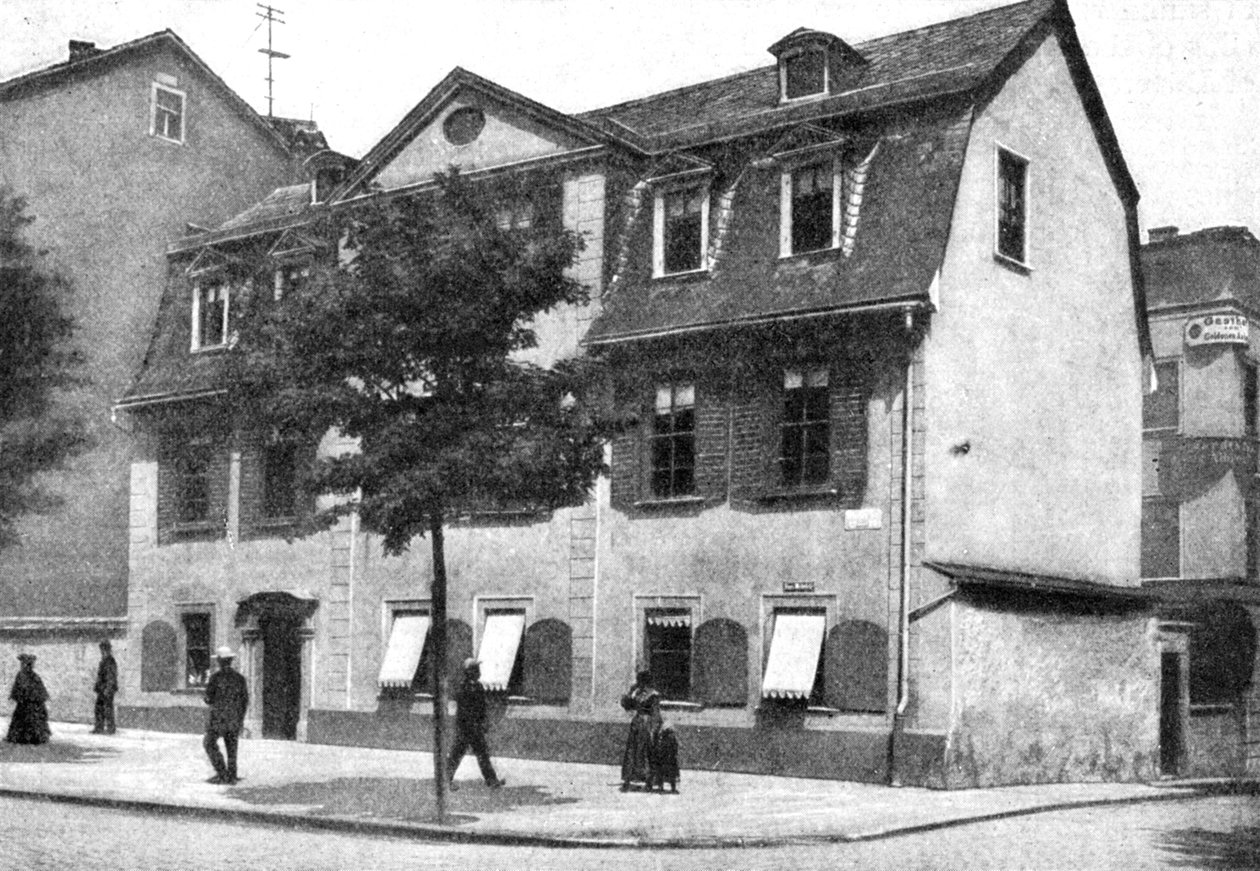 Schillers huis, Duits Athene, Duitsland, 1922 door Unbekannt