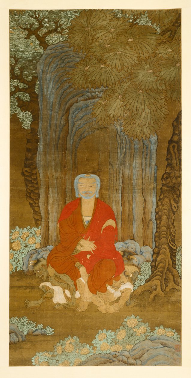 Shakyamuni onder de Bodhiboom, 1600-50 door Unbekannt