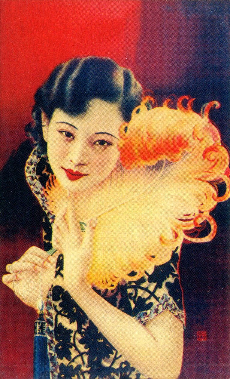 Shanghai reclameposter, ca. 1930s door Unbekannt