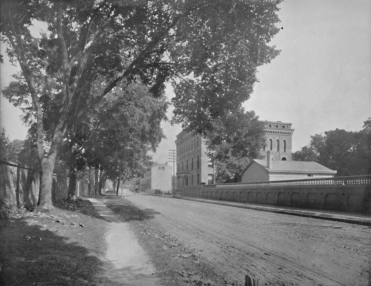 Sheffield Hall, Yale College, New Haven, Connecticut, ca. 1897 door Unbekannt