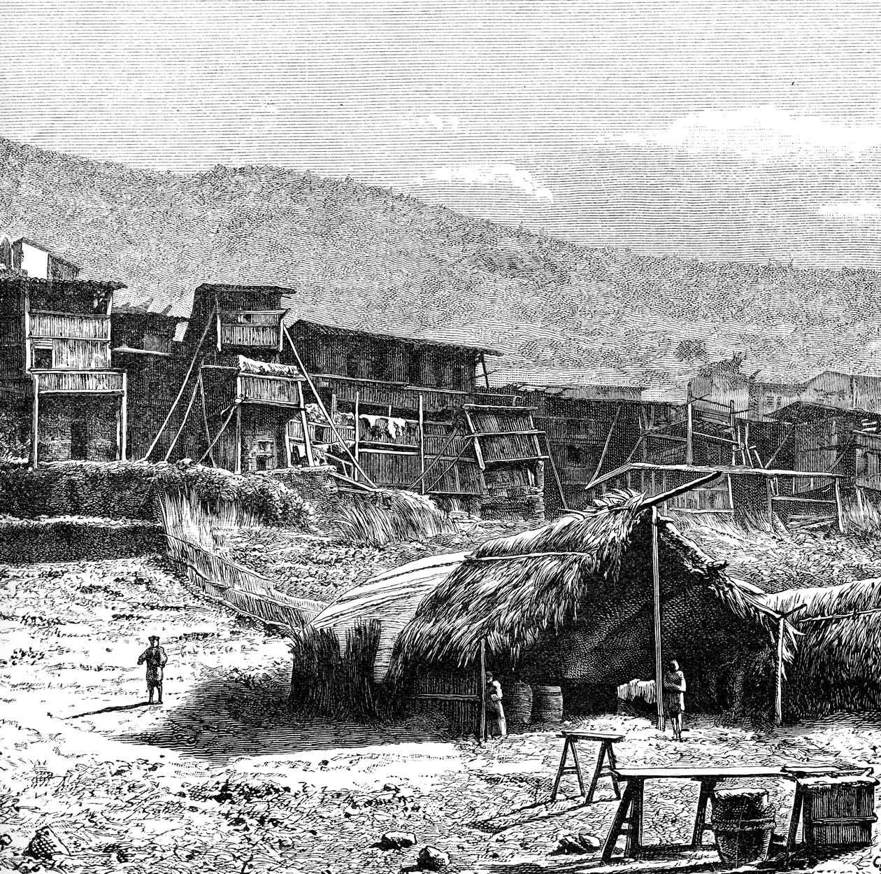Shui-Kow, aan de bovenloop van de Min, Fokien, c1890 door Unbekannt