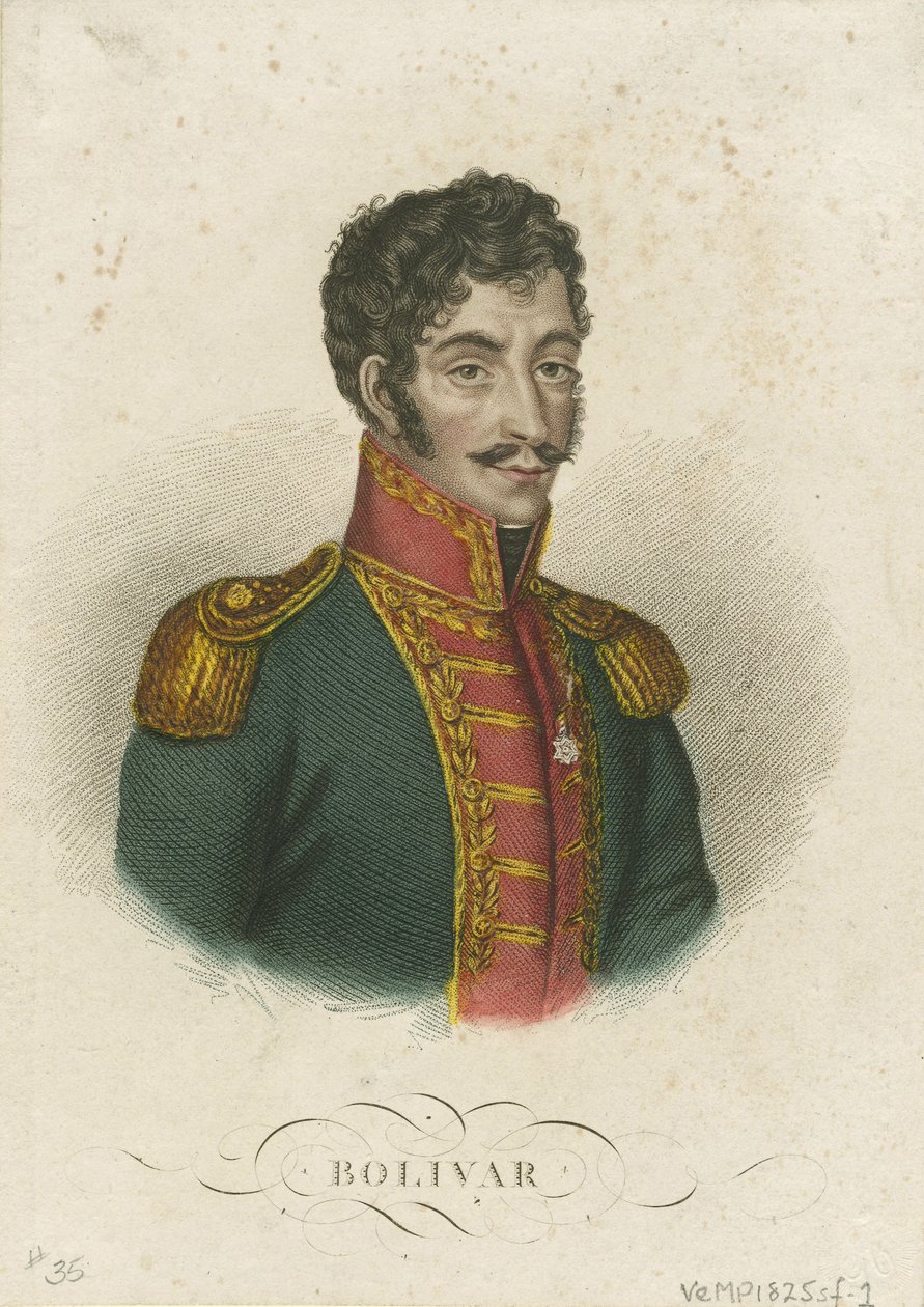 Simón Bolívar door Unbekannt