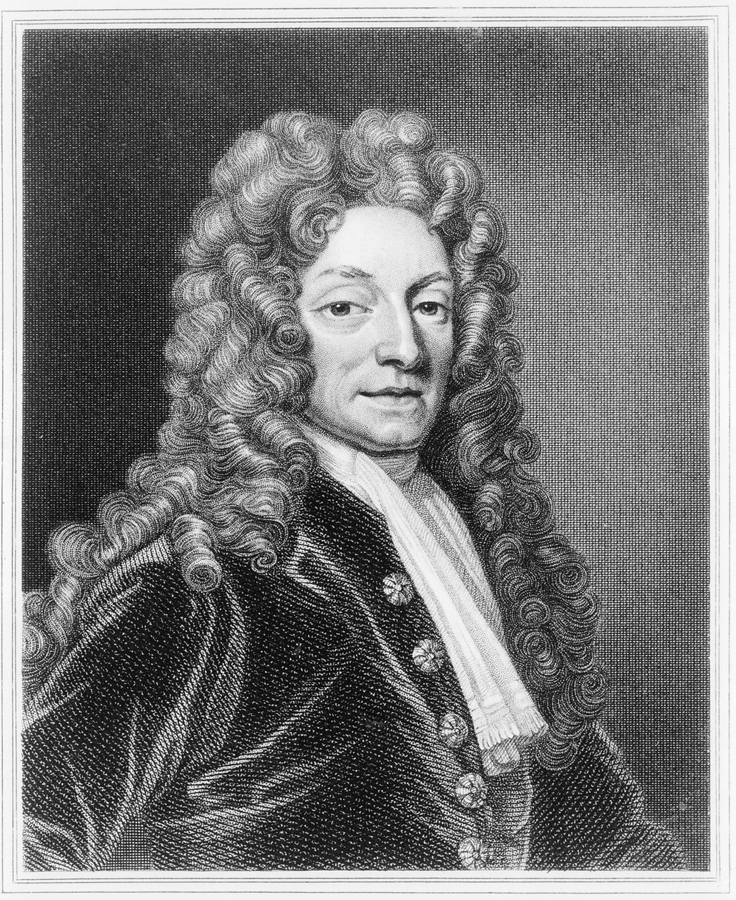 Sir Christopher Wren, Engelse architect, ca. 1680 door Unbekannt