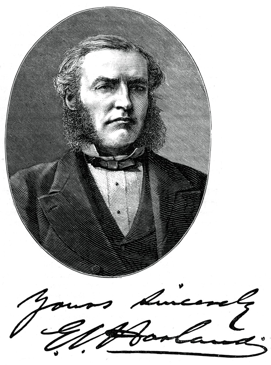 Sir Edward James Harland, Britse scheepsbouwer, ca. 1880 door Unbekannt