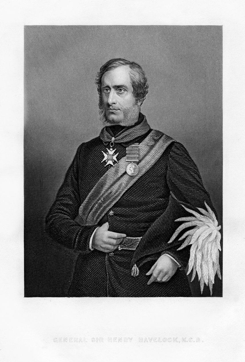Sir Henry Havelock, Britse generaal, 19e eeuw door Unbekannt