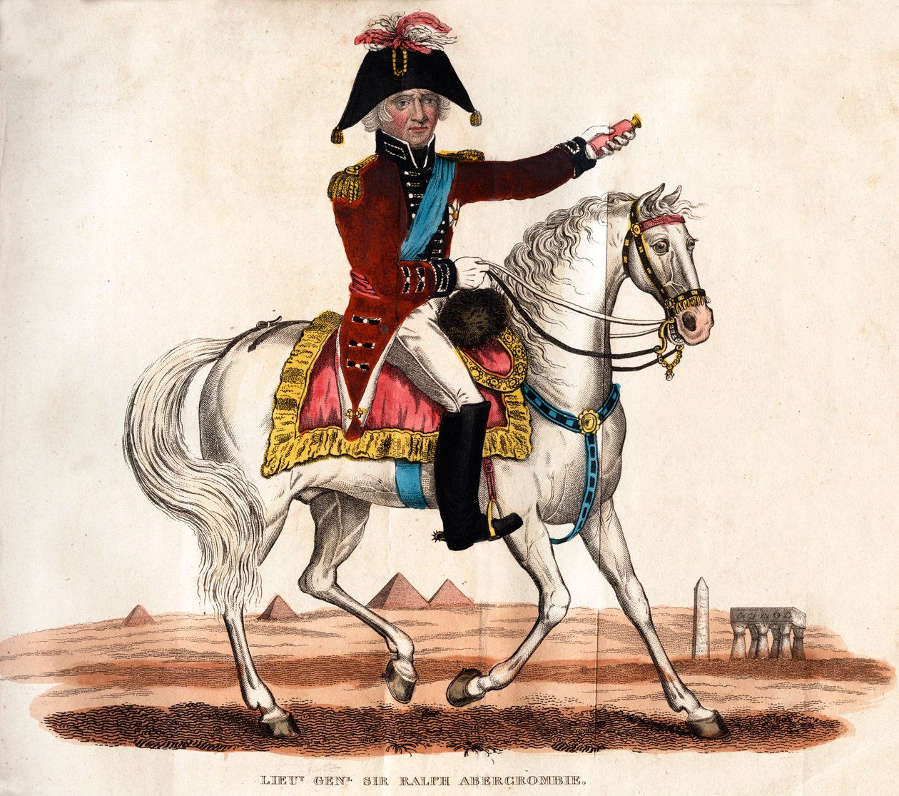 Sir Ralph Abercromby 1734-1801, Britse luitenant-generaal, 1816 door Unbekannt