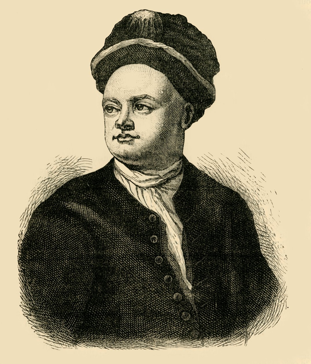 Sir Richard Steele door Unbekannt