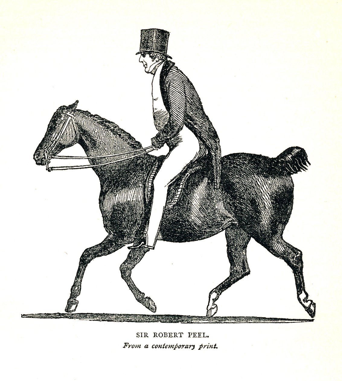 Sir Robert Peel, 1788-1850, Britse conservatieve staatsman, 1893 door Unbekannt