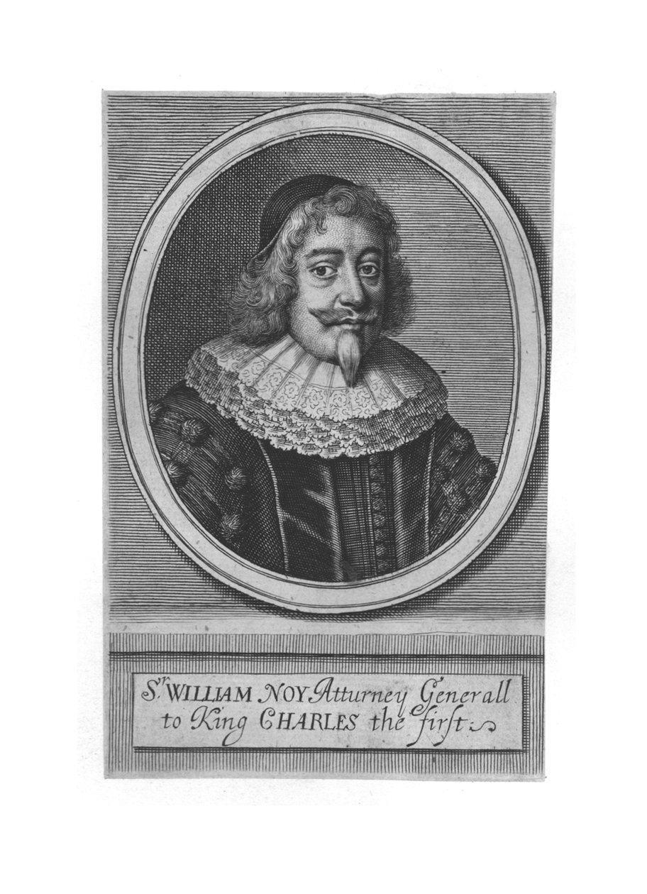 Sir William Noy door Unbekannt