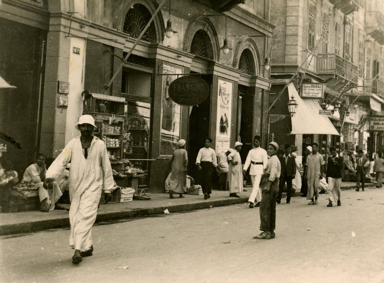Zustersstraat, Alexandrië, Egypte door Unbekannt