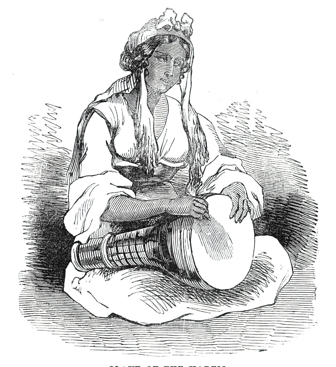 Slaaf van de harem, 1844 door Unbekannt