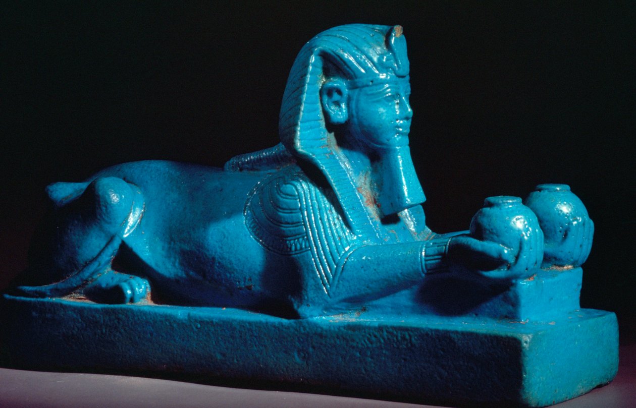 Sfinx van Amenhotep III door Unbekannt