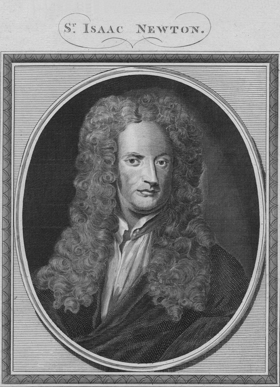 Sir Isaac Newton, 1785 door Unbekannt