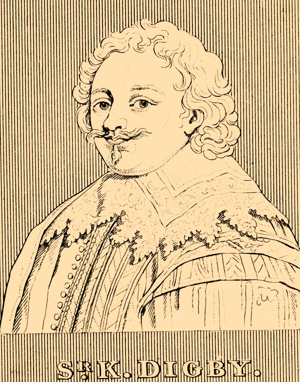 Sr. K. Digby, 1603-1665 door Unbekannt