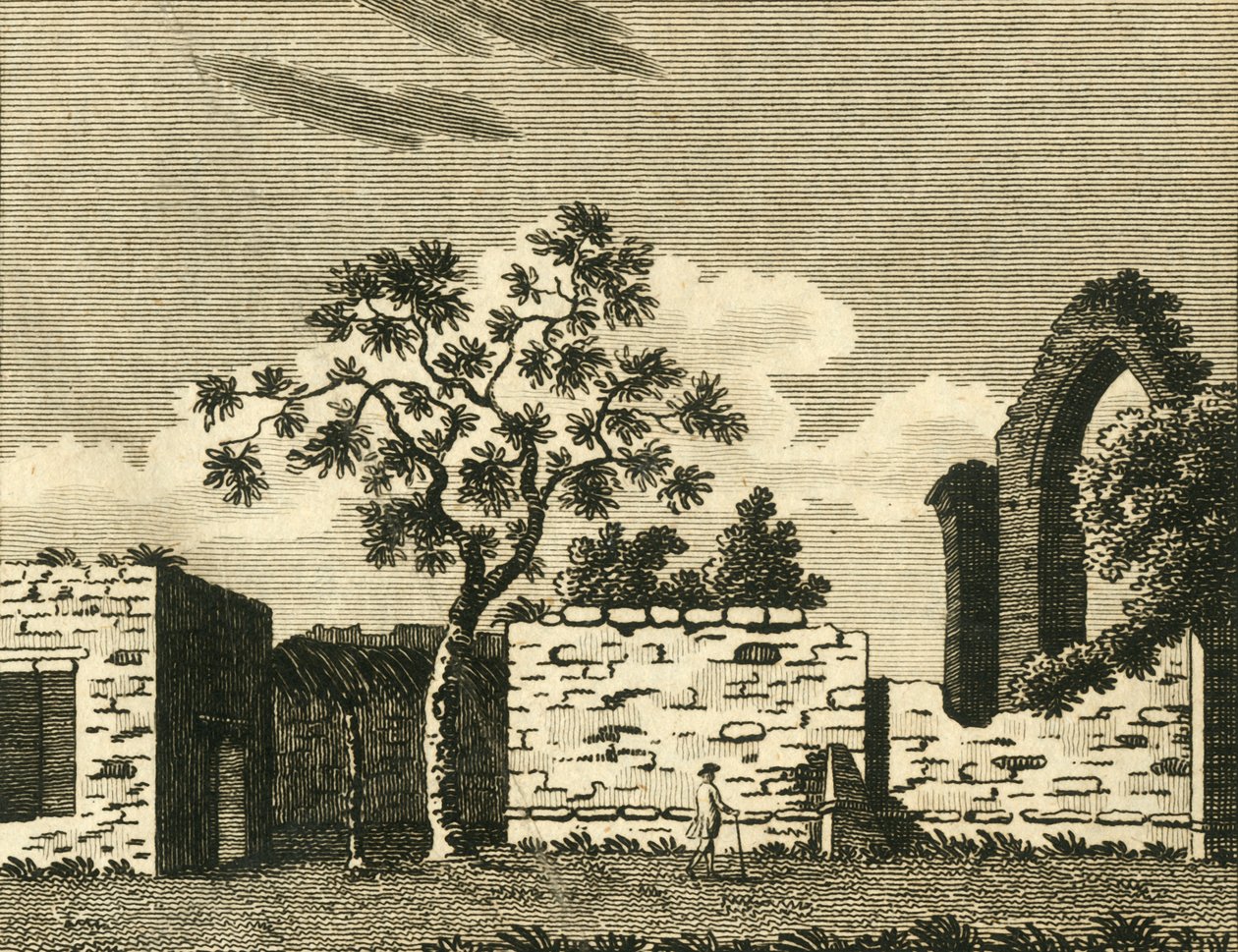 St. Pancratiuskapel, in Canterbury, c1786 door Unbekannt