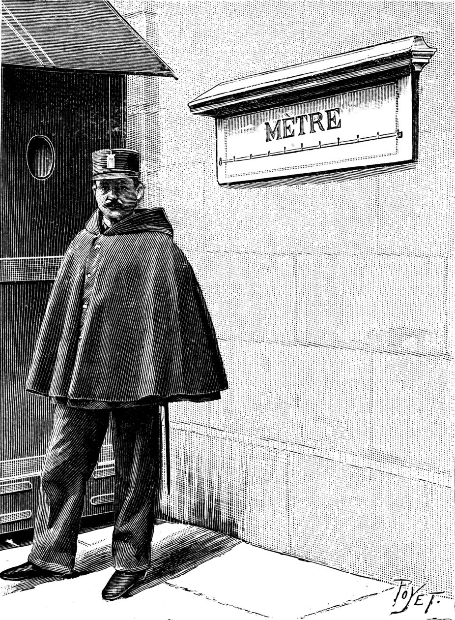 Standaardmeter in het Petit Luxembourg, Parijs, 1904 door Unbekannt