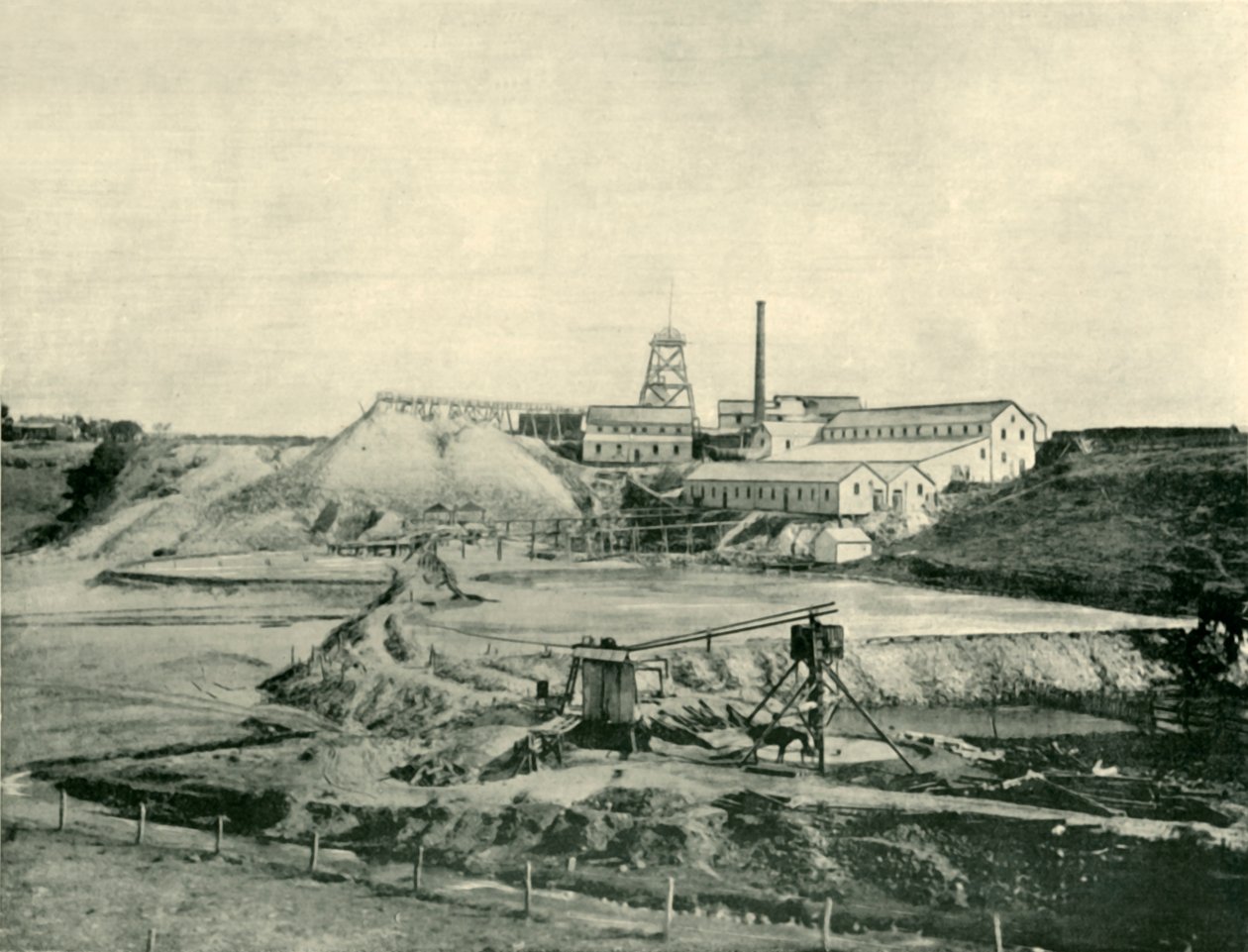 Ster van de Oost Goudmijn, Ballarat, 1901 door Unbekannt