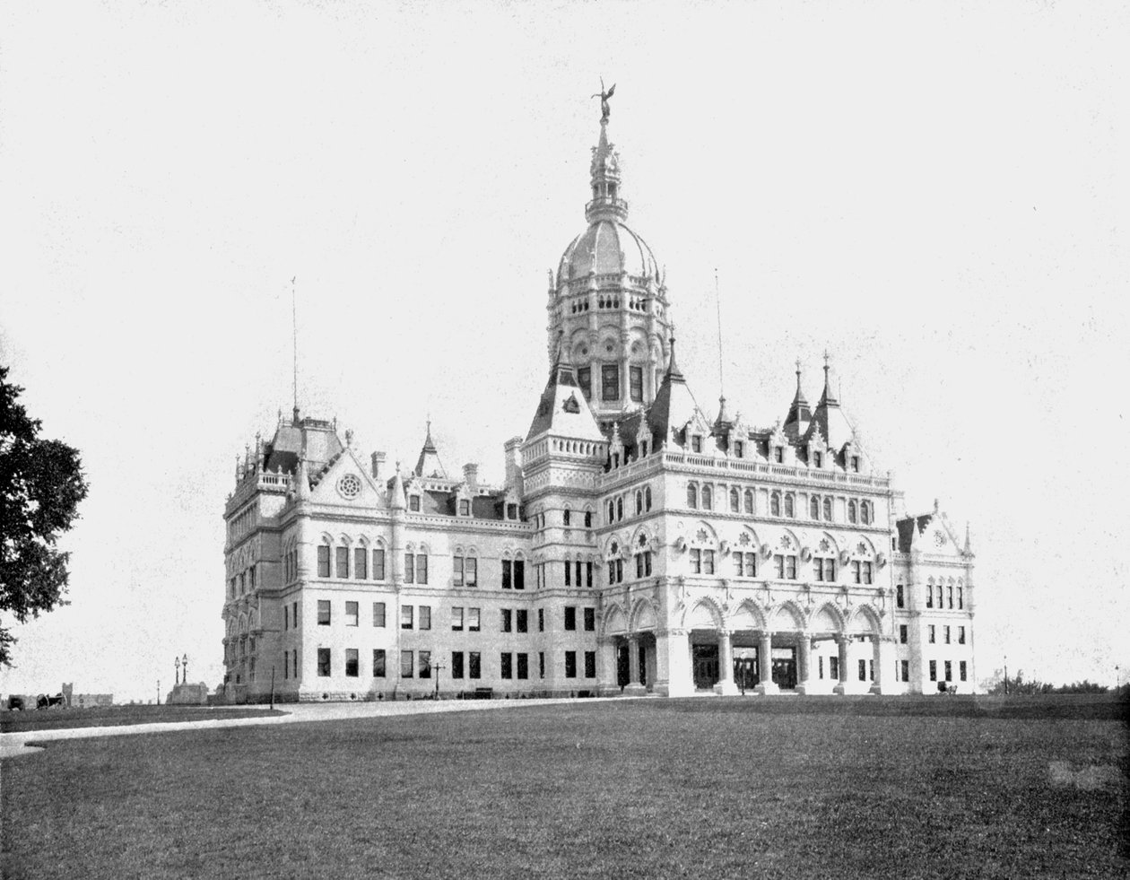 Staatskapitool, Hartford, Connecticut, VS, ca. 1900 door Unbekannt