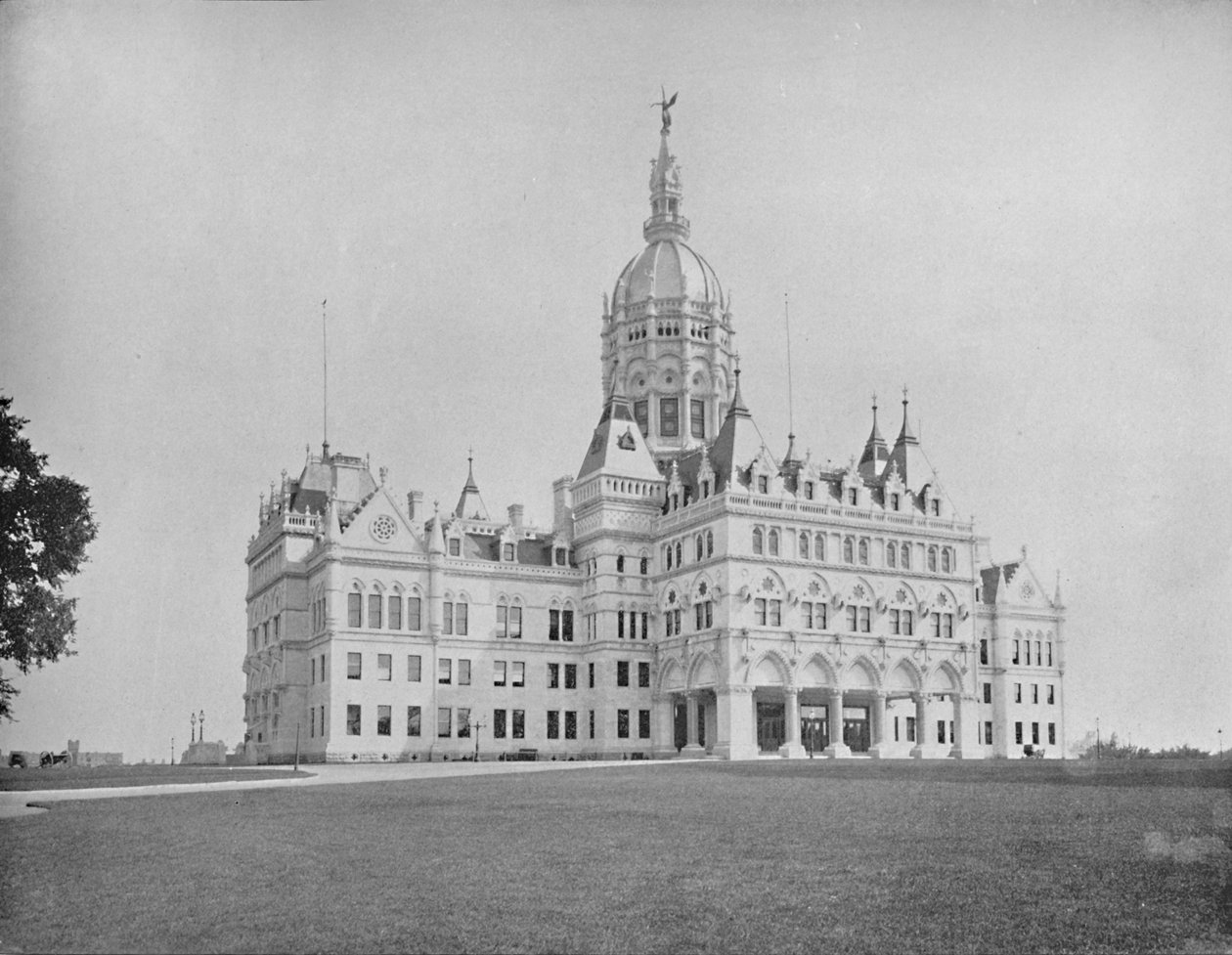 Staatskapitool, Hartford, Connecticut, ca. 1897 door Unbekannt