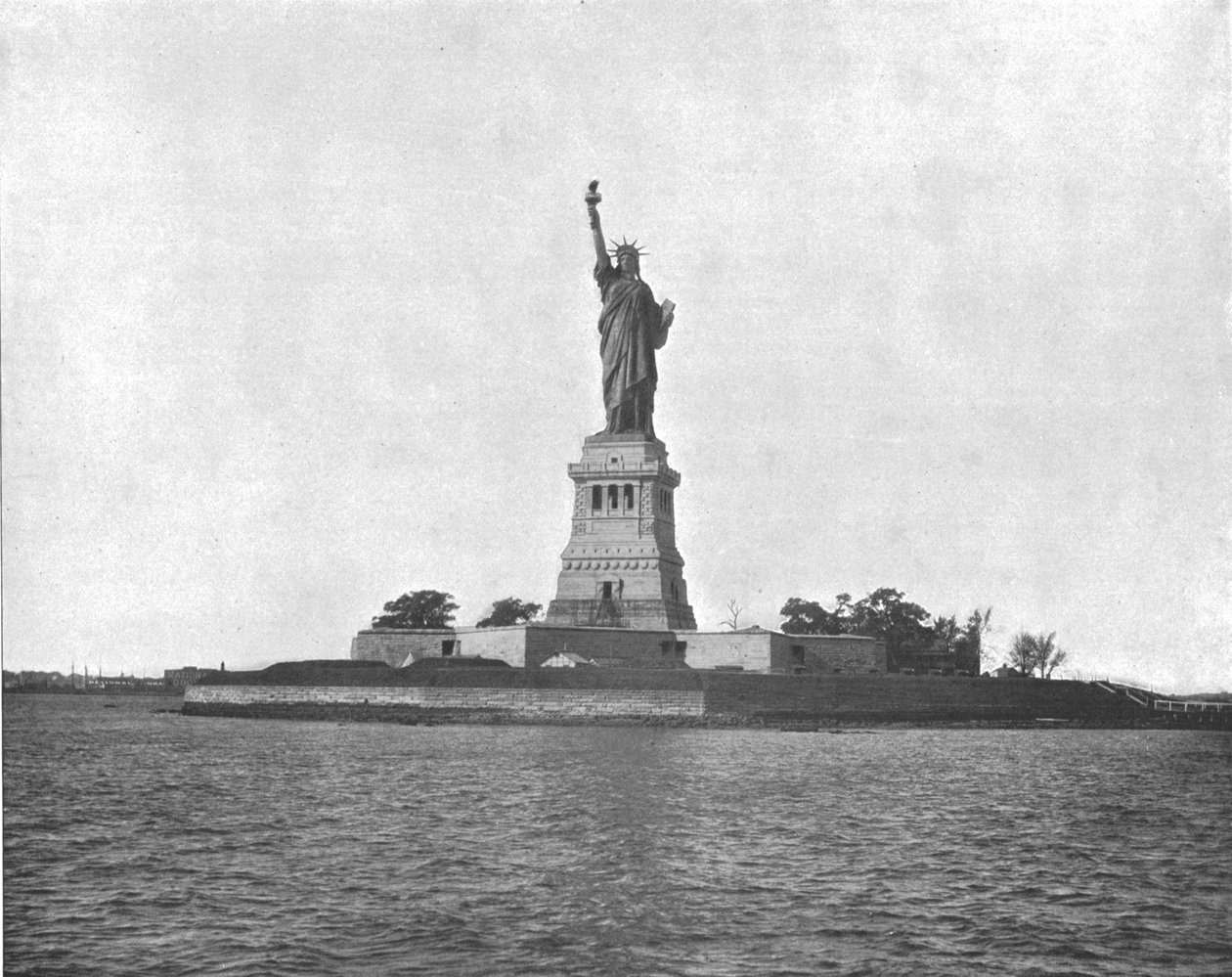 Vrijheidsbeeld, New York, VS, ca. 1900 door Unbekannt