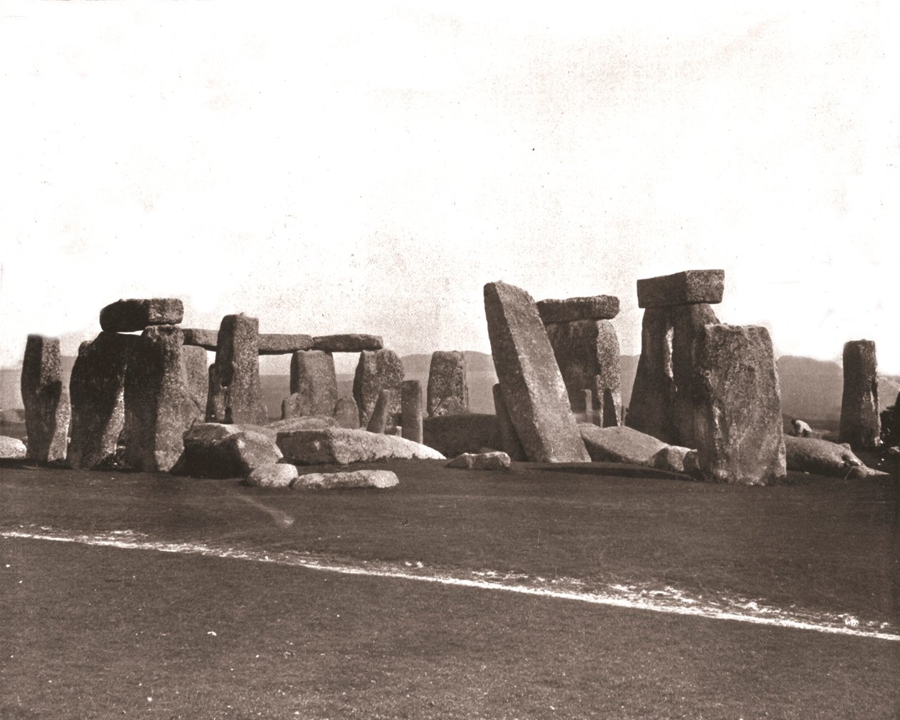 Stonehenge, Salisbury Plain, Wiltshire, 1894 door Unbekannt