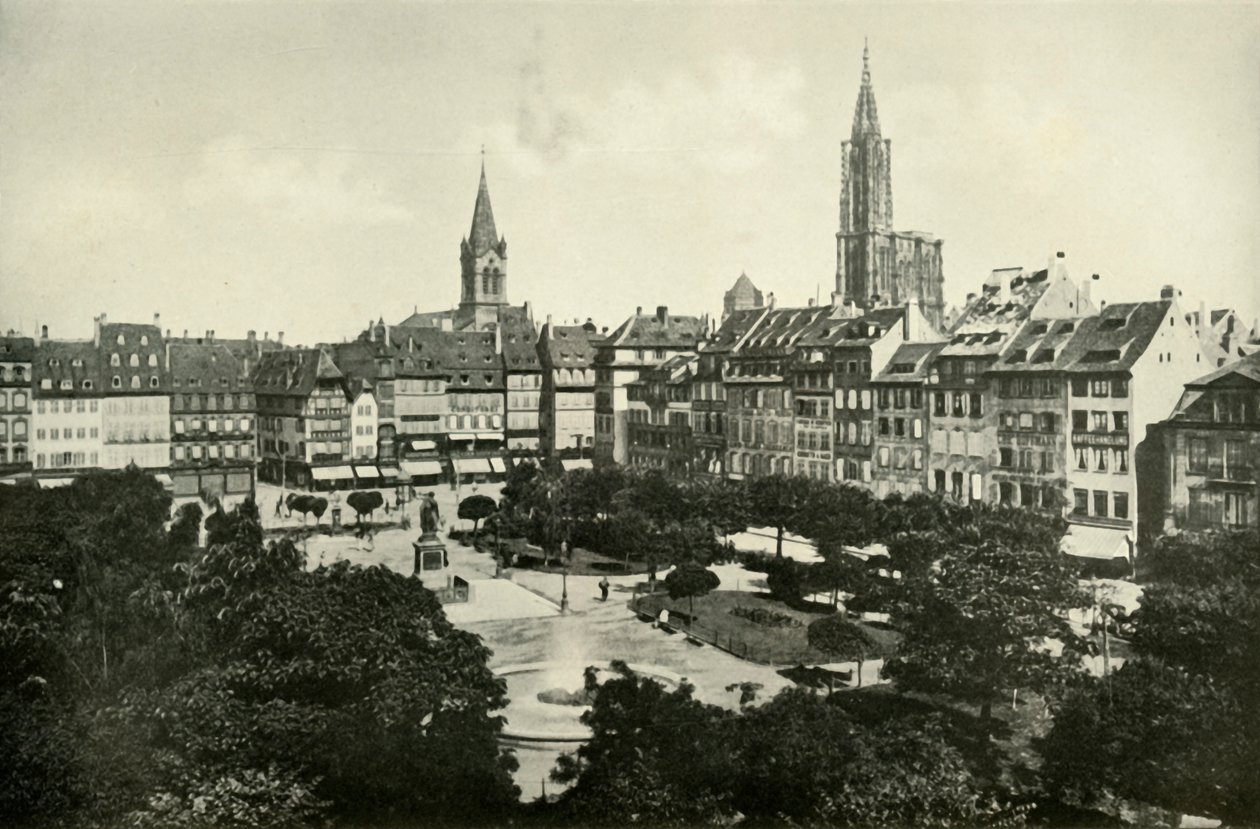 Straatsburg, 1919 door Unbekannt
