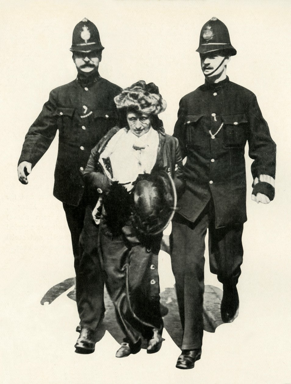 Suffragette wordt gearresteerd door Unbekannt
