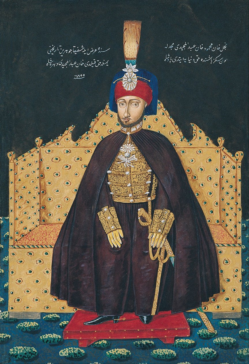 Sultan Abdülmecid door Unbekannt