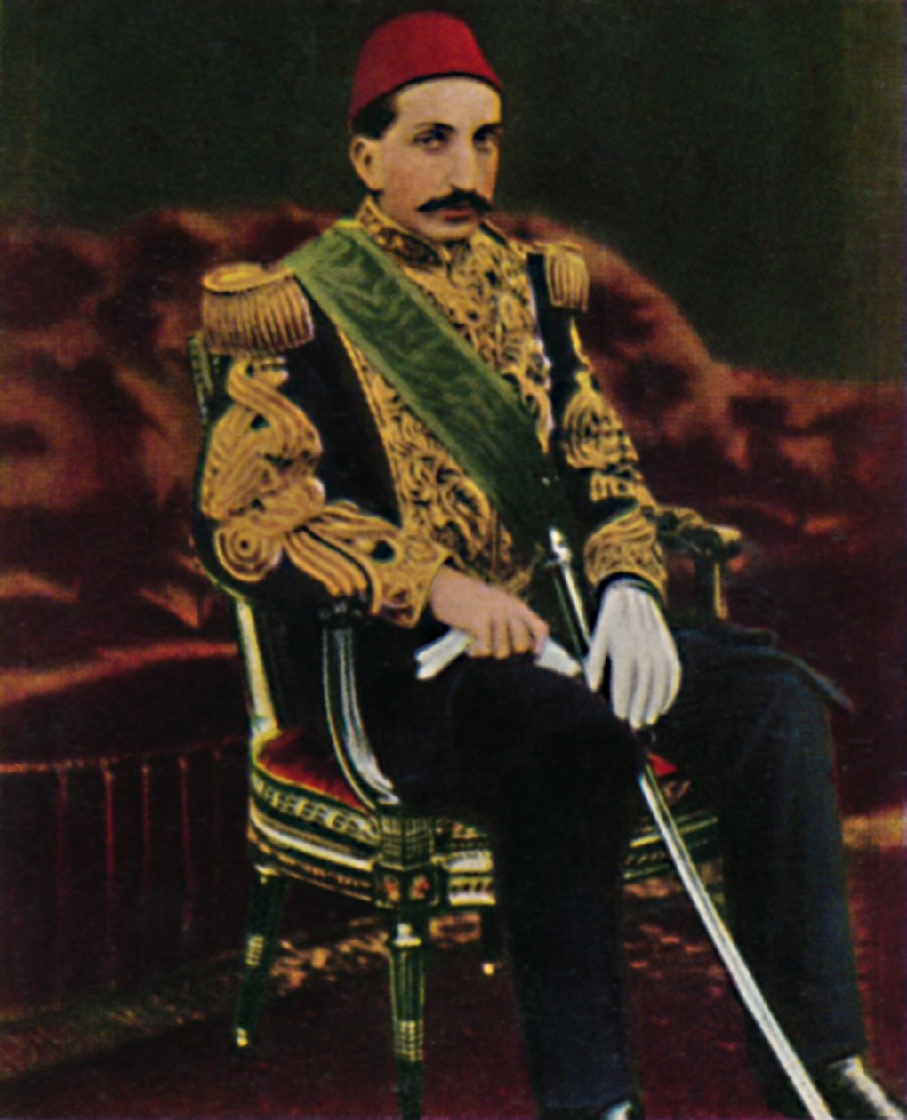 Sultan Abdul Hamid 1842-1918, 1934 door Unbekannt