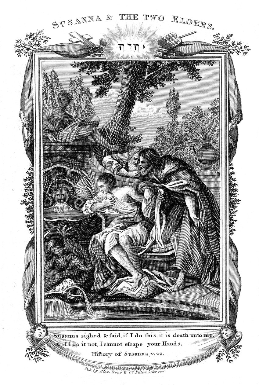 Susanna en de Twee Ouderen, ca. 1804 door Unbekannt