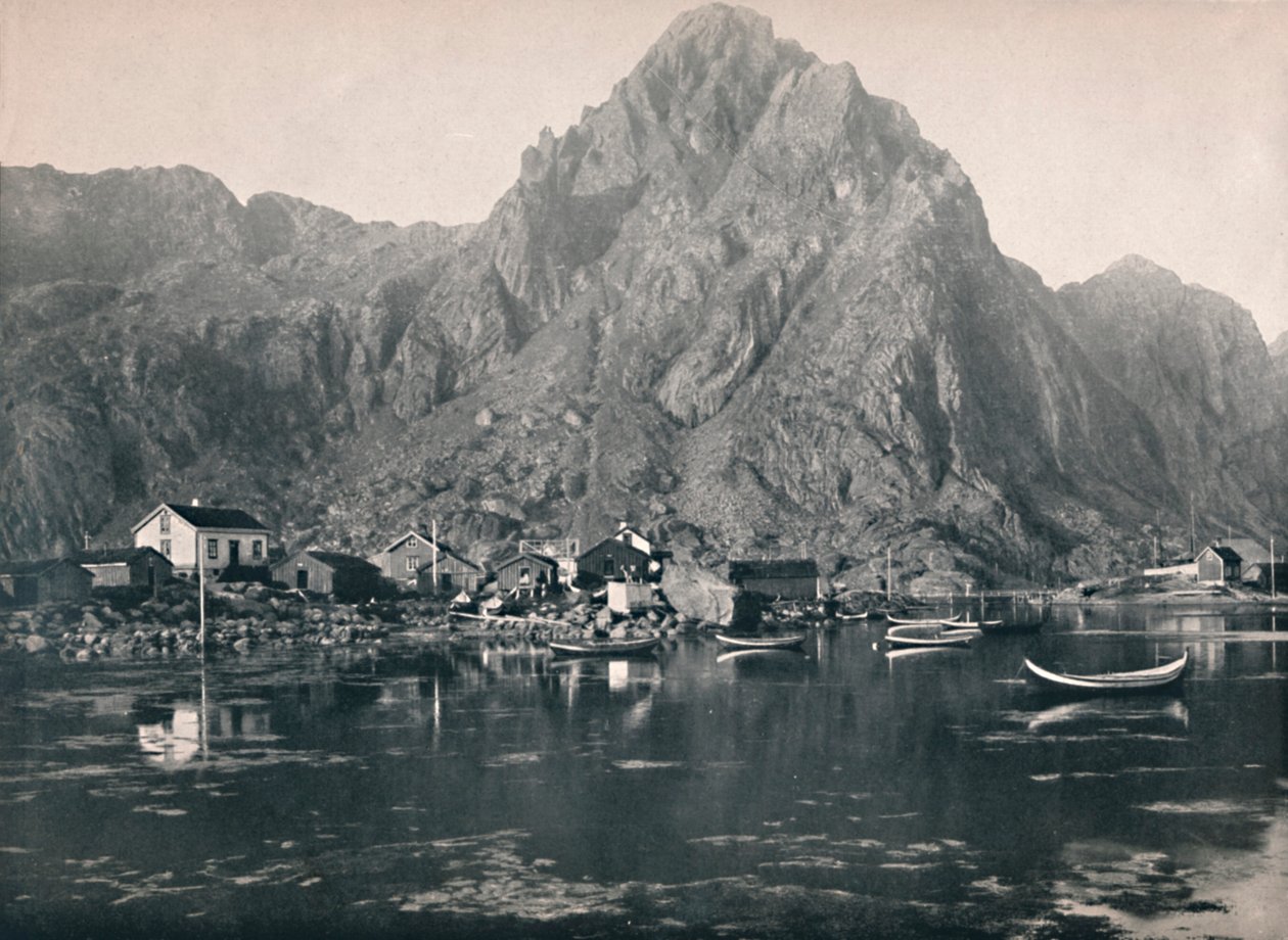 Svolvaer, Lofoten door Unbekannt