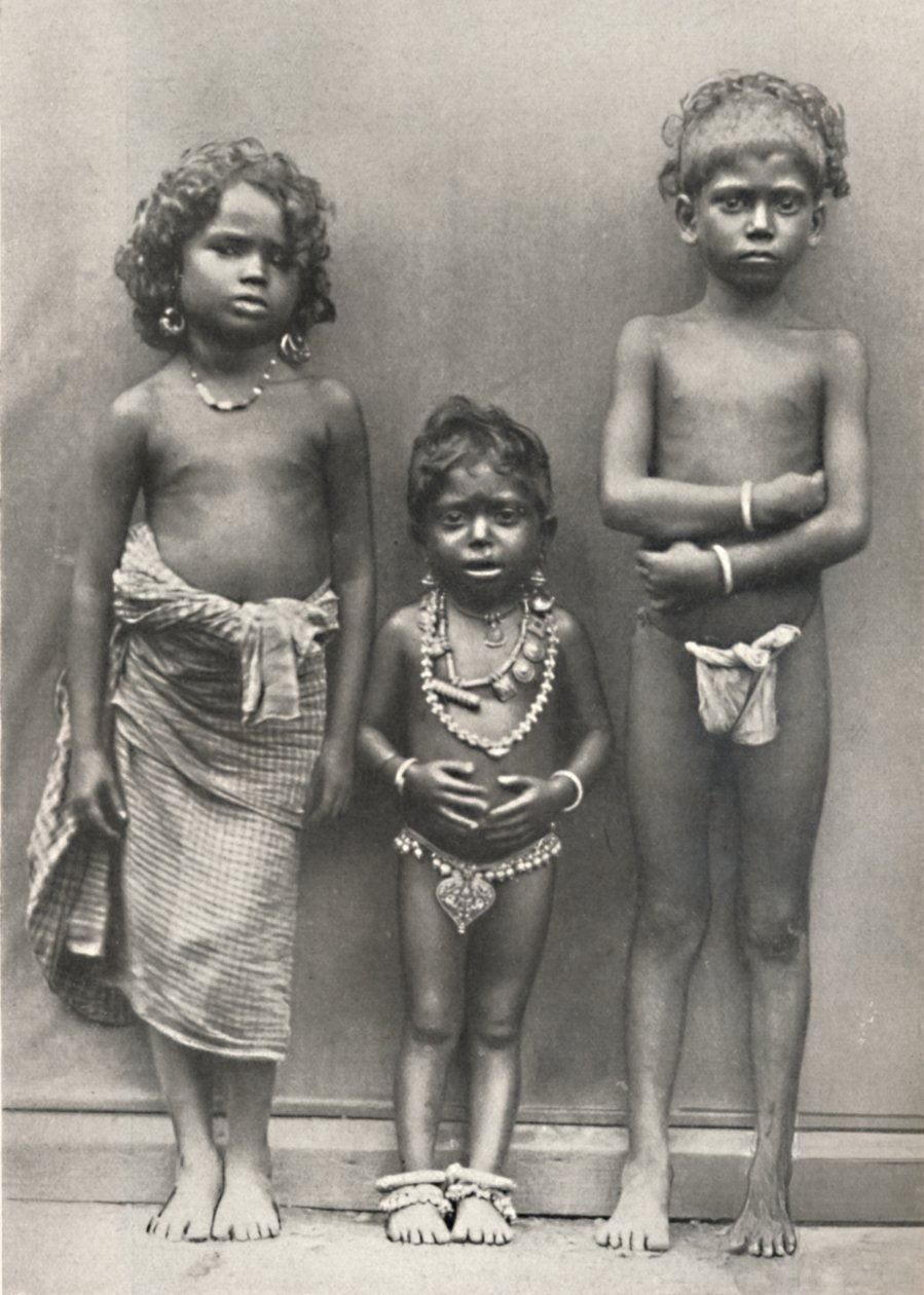 Tamulenkinder, 1926 door Unbekannt