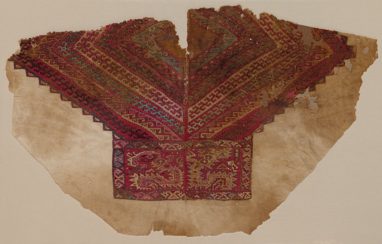 Tapisserie-geweven Juk van een Tuniek, 800-1200 door Unbekannt