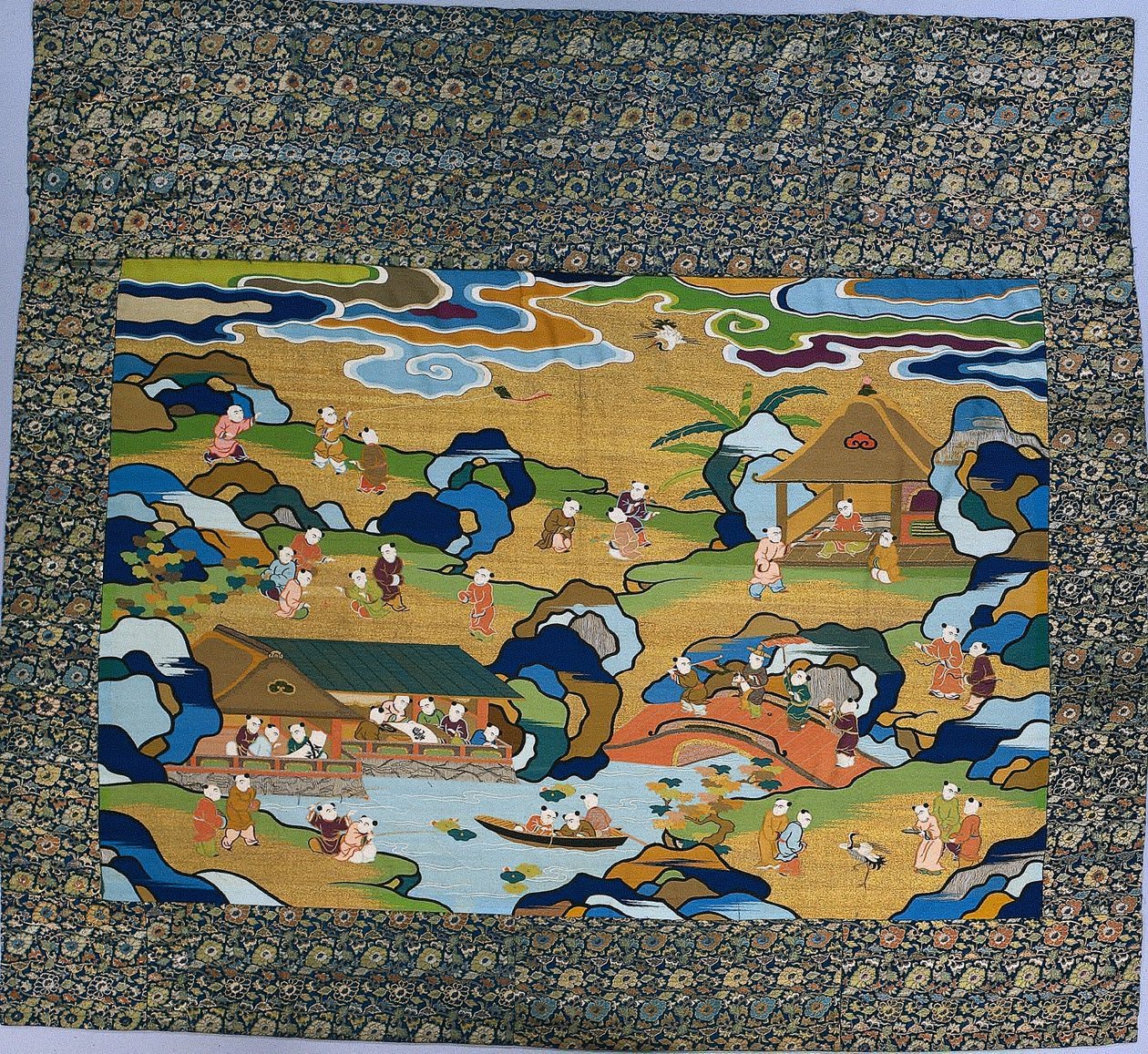 Wandtapijt, 1700s door Unbekannt