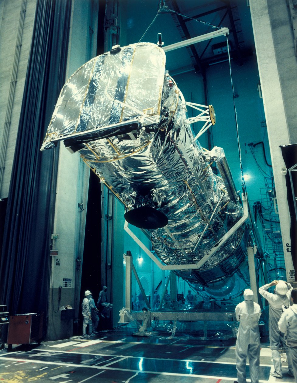 Testen van de Hubble-ruimtetelescoop, jaren 1980 door Unbekannt