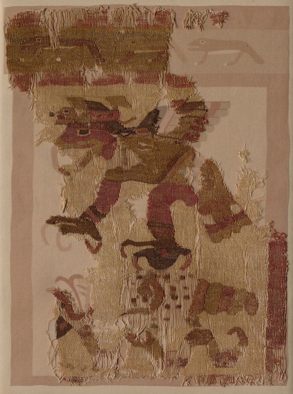 Textiel Fragment, ca. 50-650 door Unbekannt