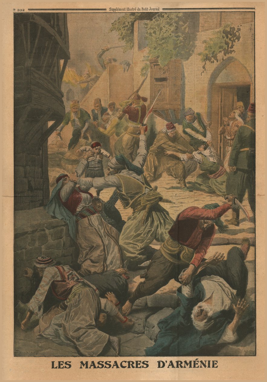 De Armeense Massacres, 1915 door Unbekannt