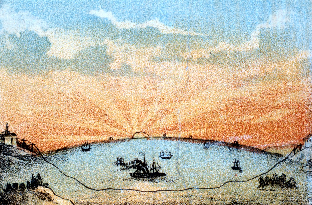 De Atlantische Telegraaf, ca. 1878 door Unbekannt