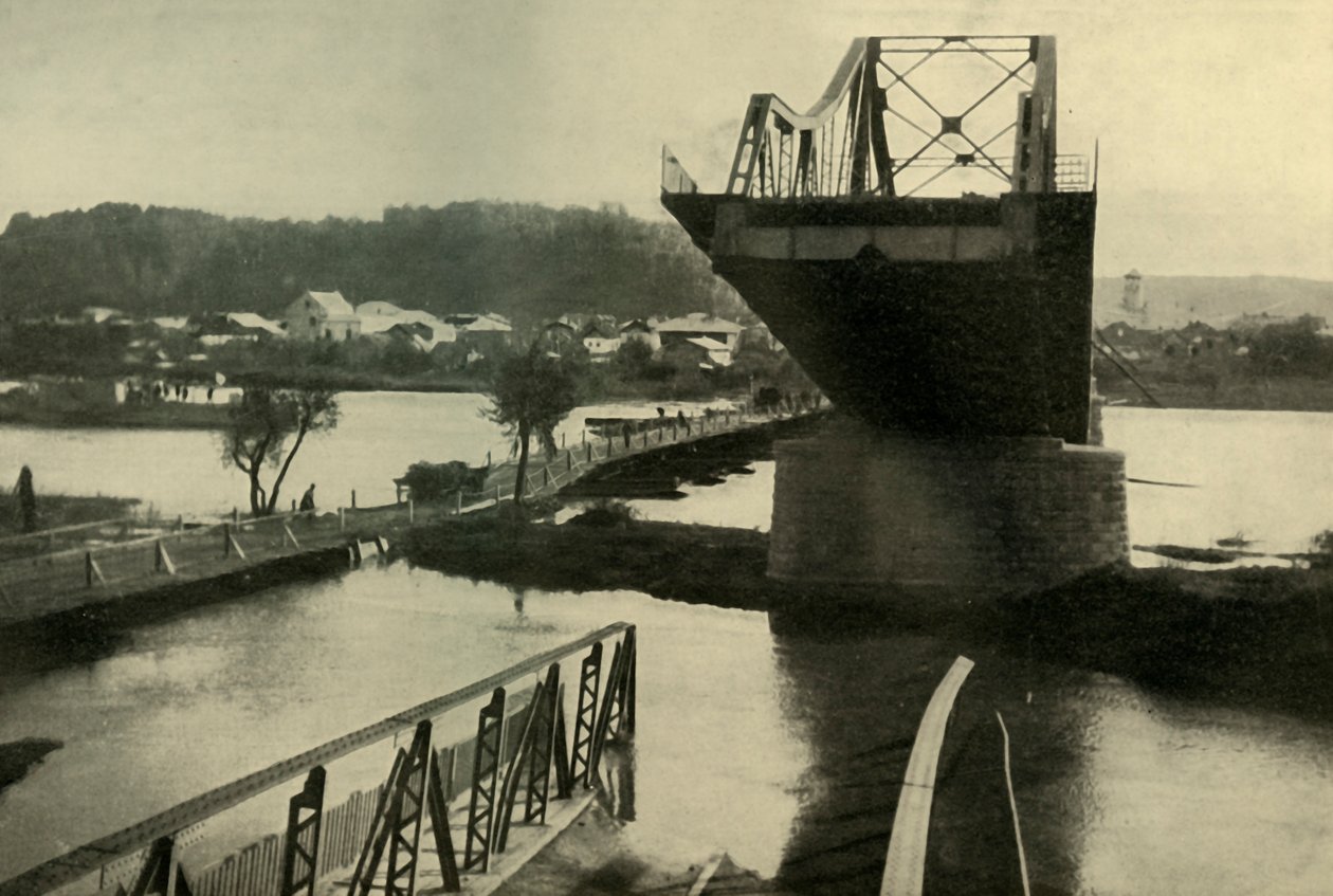 De Oostenrijkse terugtocht uit Przemysl, 1919 door Unbekannt