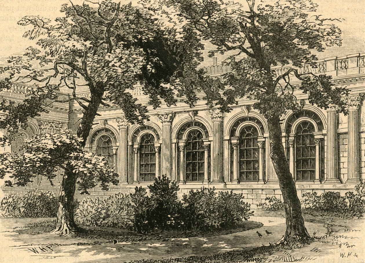 De bankparlour, buitenaanzicht, 1897 door Unbekannt