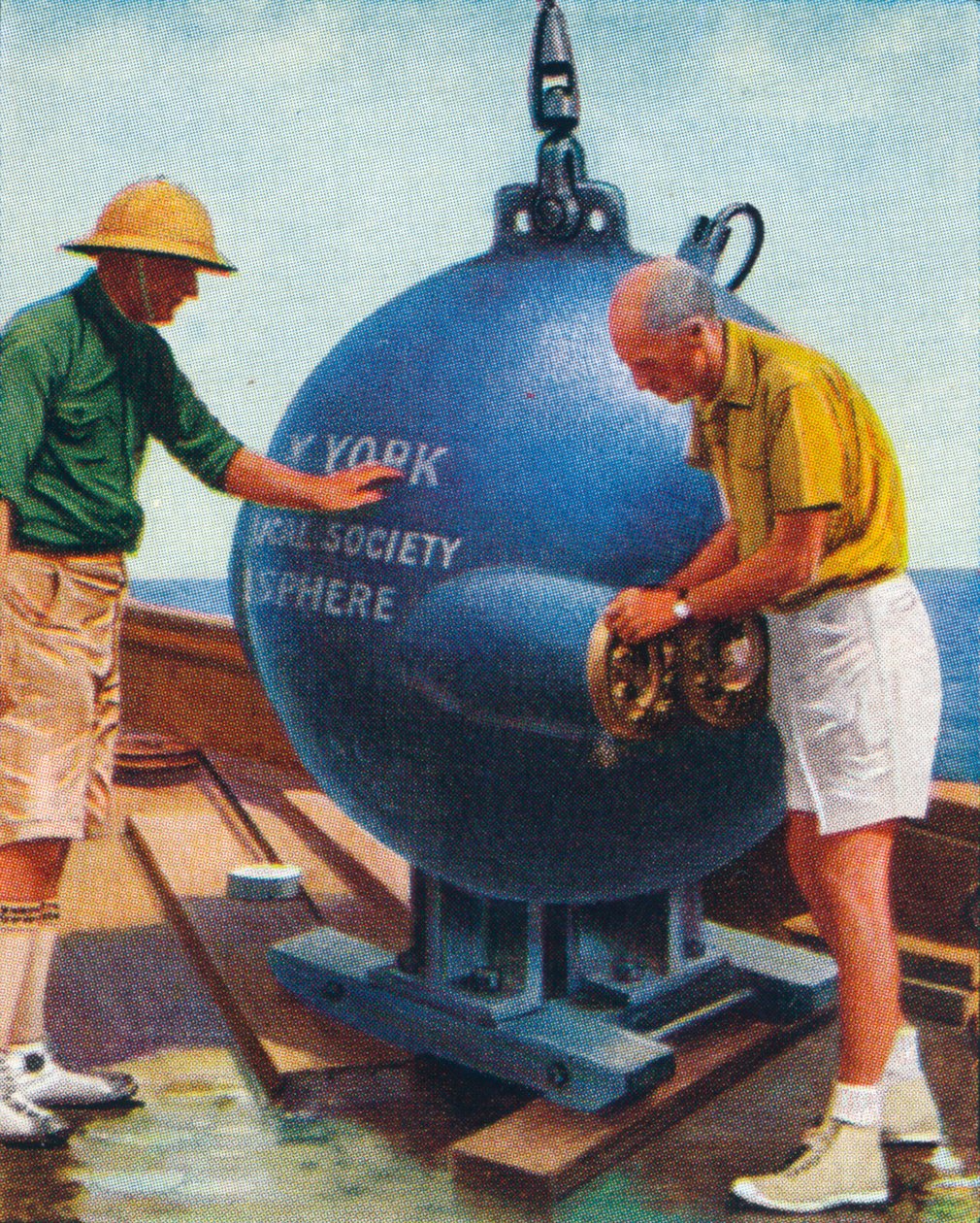 De Bathysphere, 1938 door Unbekannt