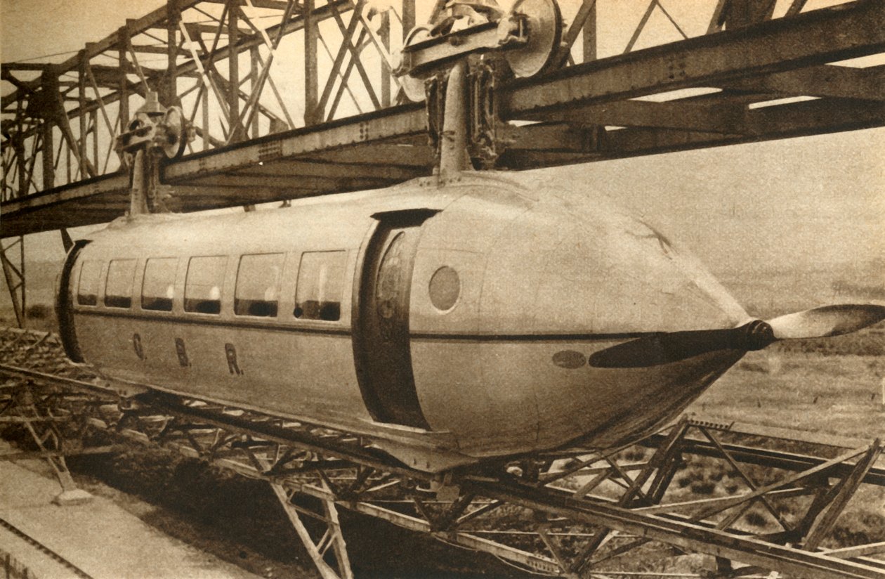 De Bennie Railplane, 1930, 1933 door Unbekannt