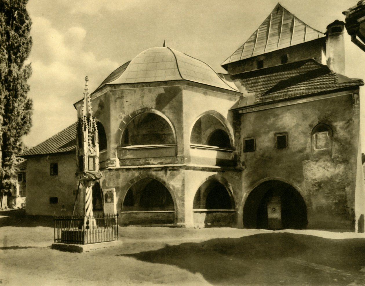 De kathedraal, Maria Saal, Karinthië, Oostenrijk, ca. 1935 door Unbekannt