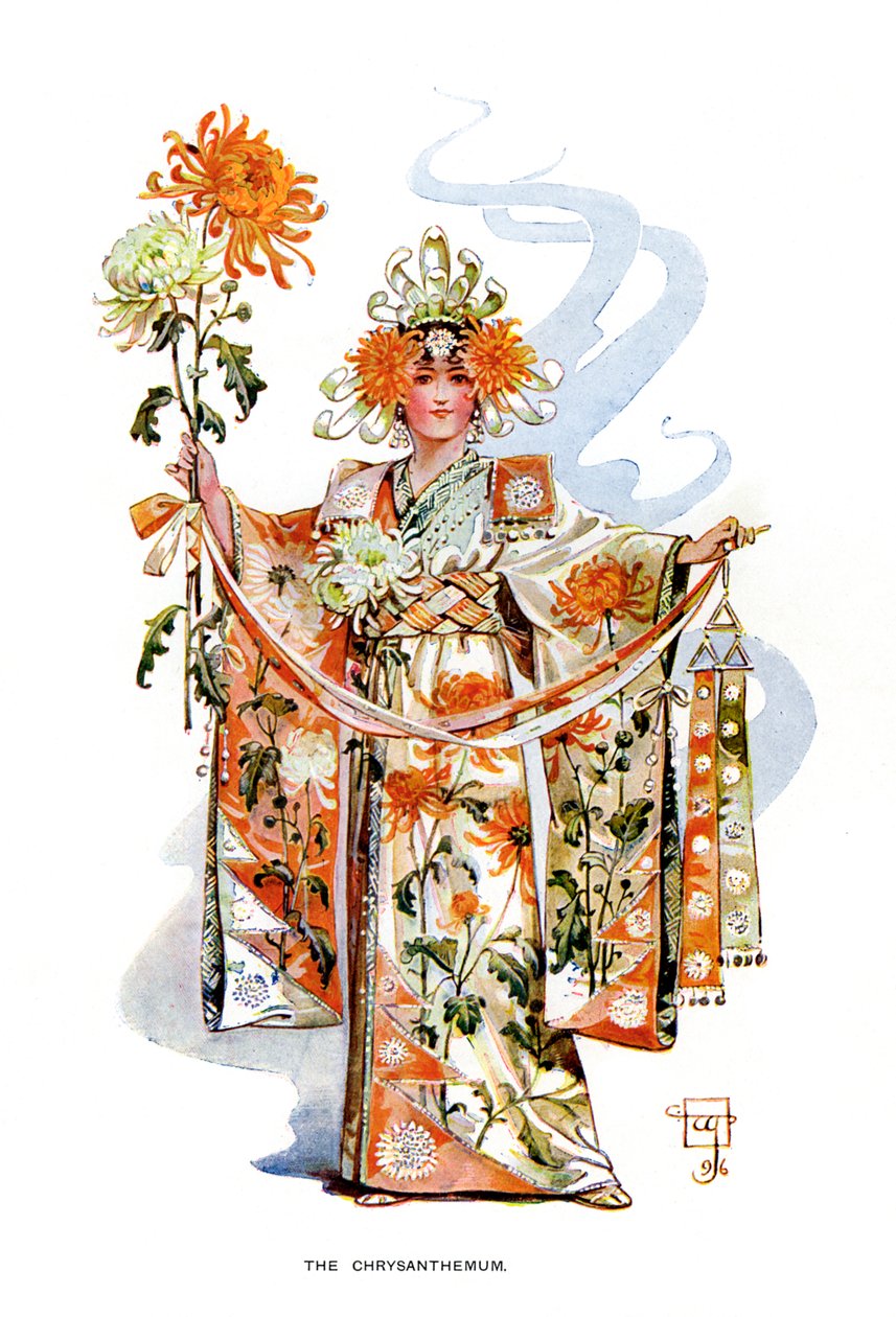 De Chrysant, 1899 door Unbekannt