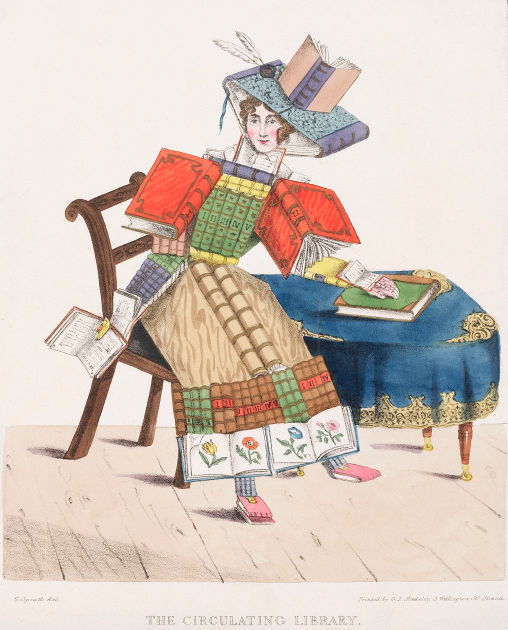 De circulerende bibliotheek door Unbekannt