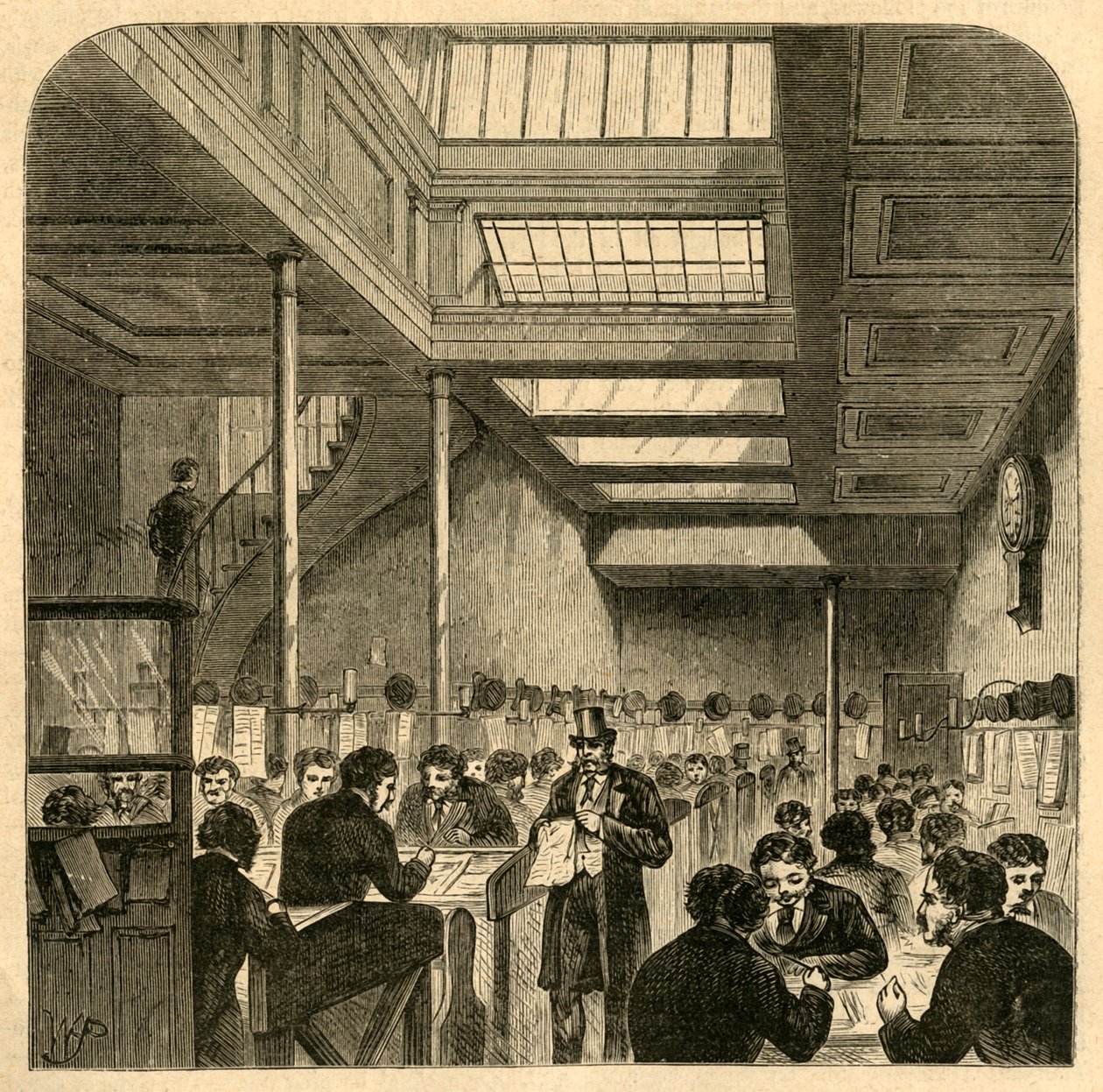 Het Clearing House, 1897 door Unbekannt