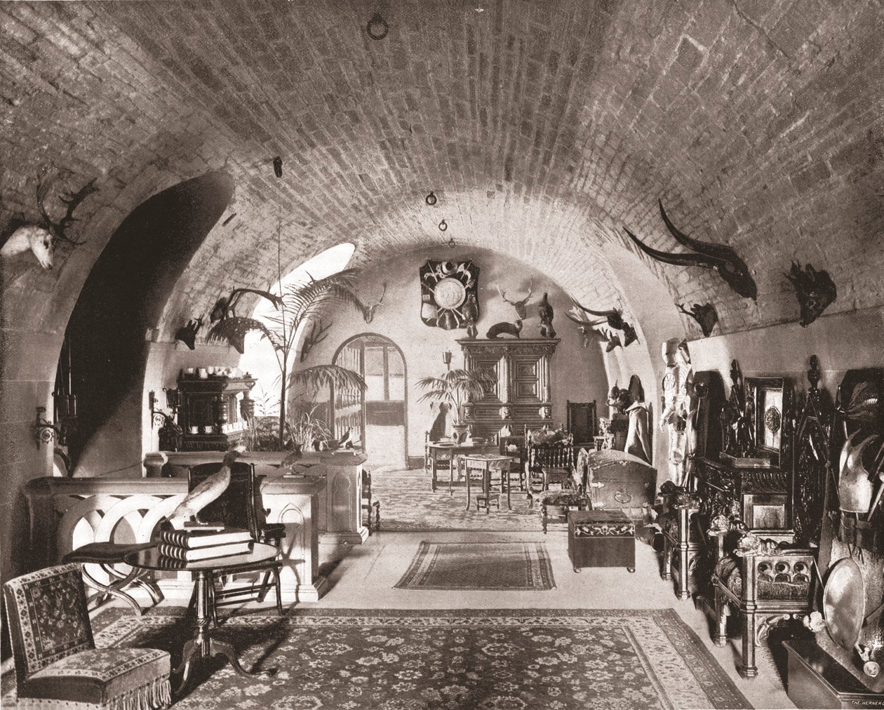 De Crypte, Glamis Kasteel, Forfar, Schotland door Unbekannt
