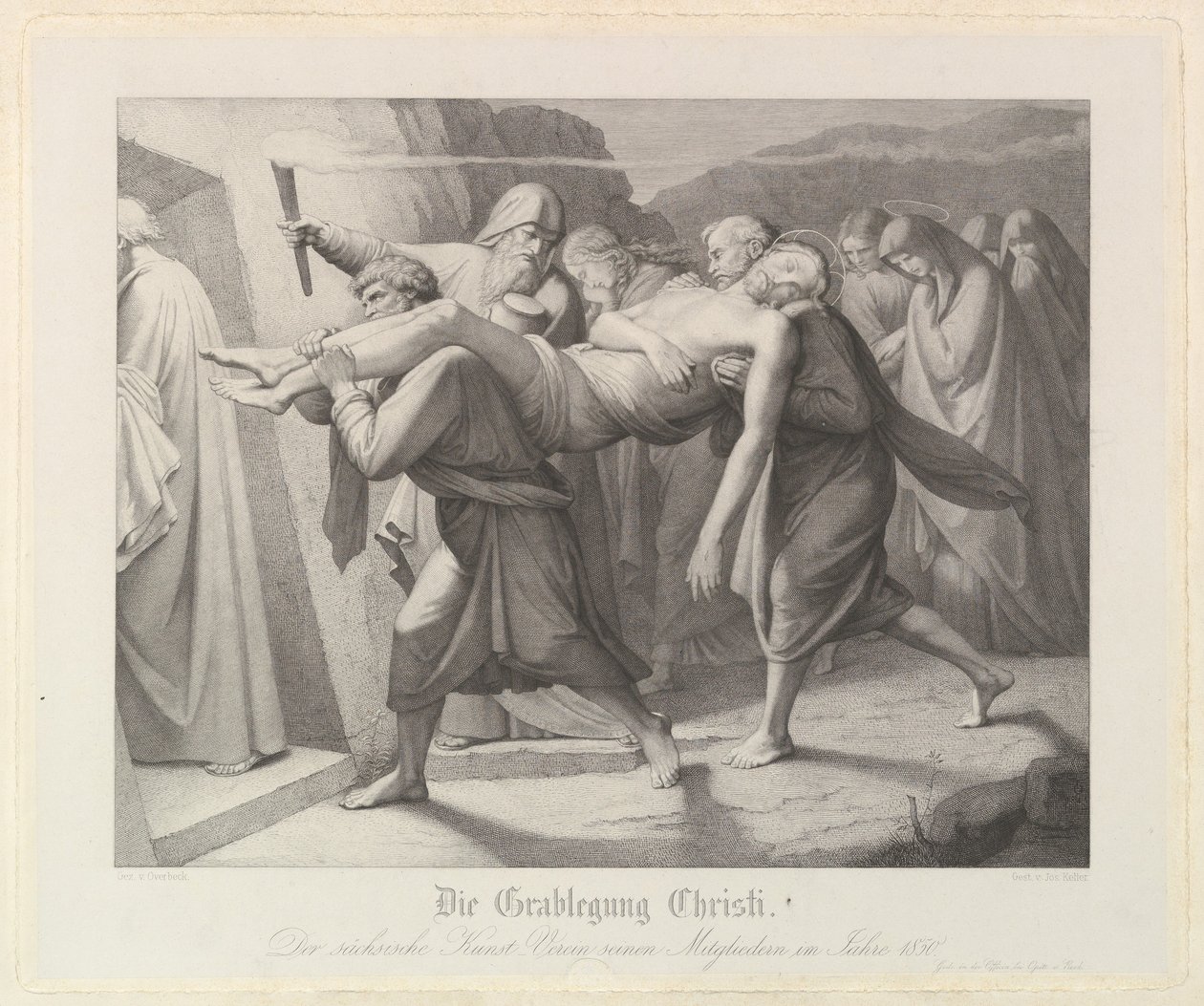 De Graflegging door Unbekannt